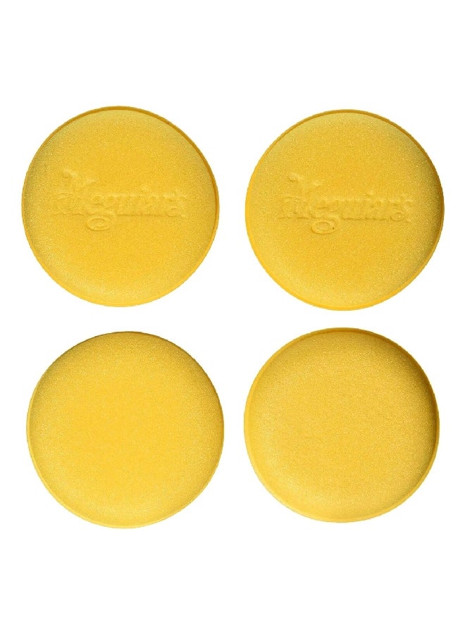 ميجواير عبوة بطانات الفوم المكونة من 4 قطع من باللون الاصفر 17.6 x 10 x 19.4 سم W0004 - Image 2